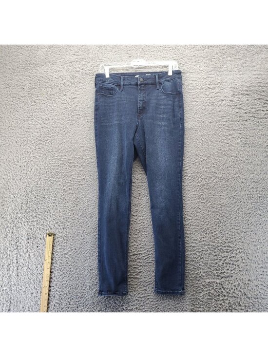 Old Navy Denim - Old Navy Jeans Womens 10 Blue Rockstar Super Skinny High Rise Slim Pockets